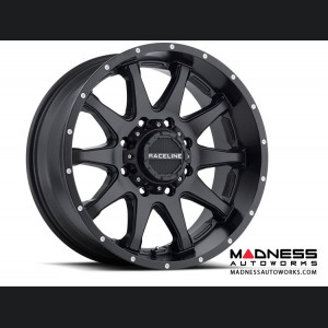 Jeep Custom Wheels (1) - Raceline - 930B - 16"x8" - Shift Black